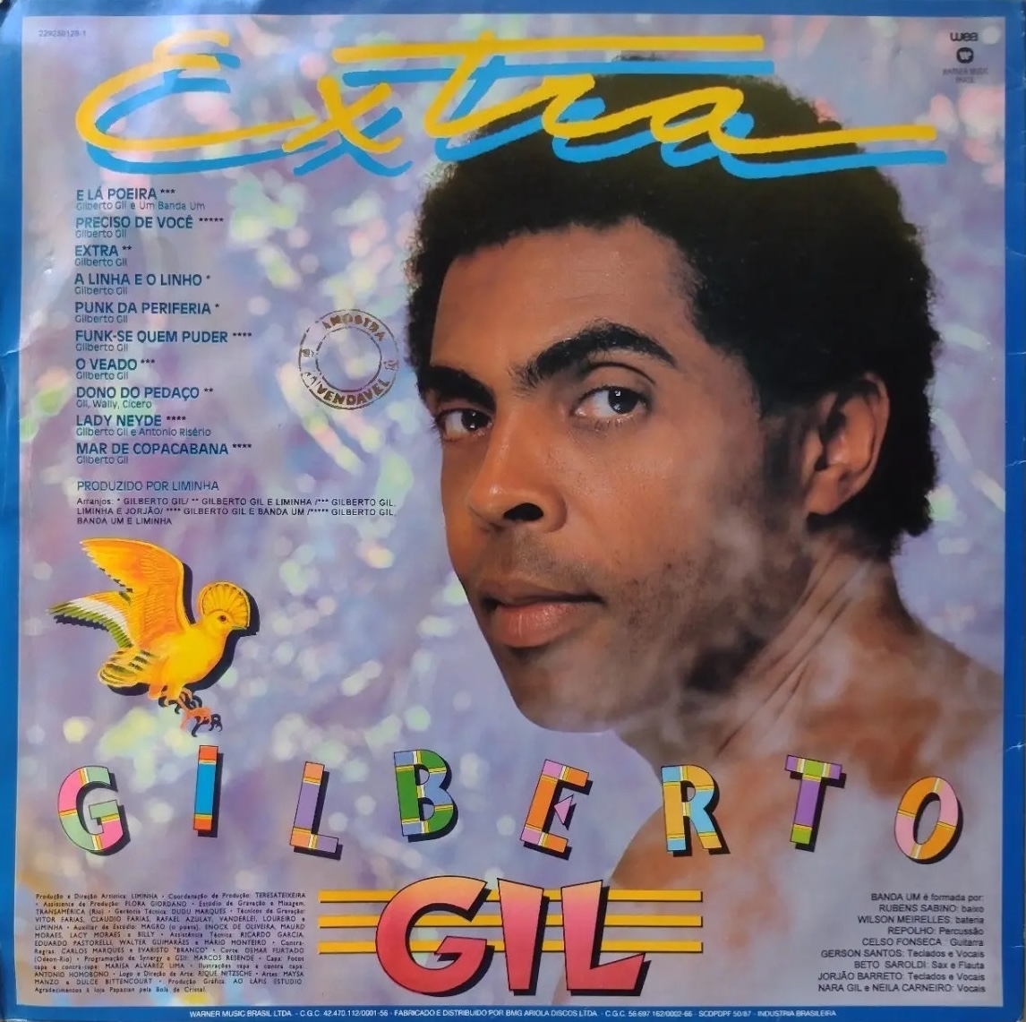 Gilberto Gil - Extra encarte