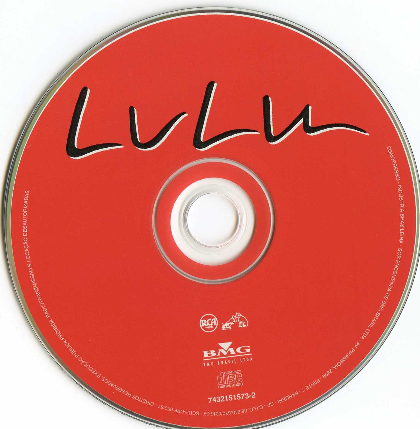 Lulu Santos - Lulu encarte
