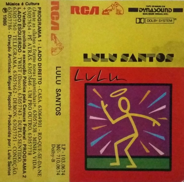 Lulu Santos - Lulu encarte