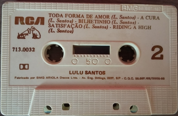 Lulu Santos - Toda Forma De Amor encarte