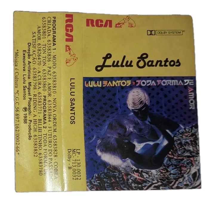 Lulu Santos - Toda Forma De Amor encarte