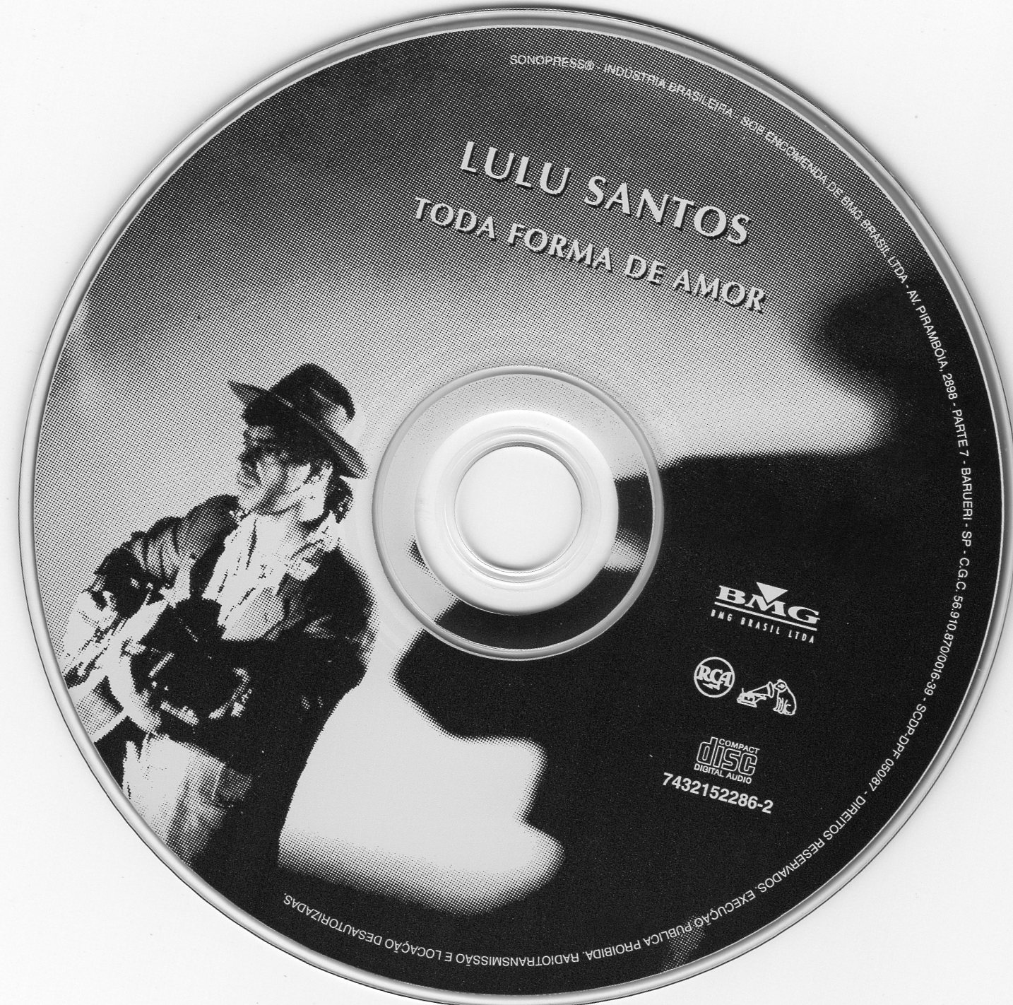 Lulu Santos - Toda Forma De Amor encarte