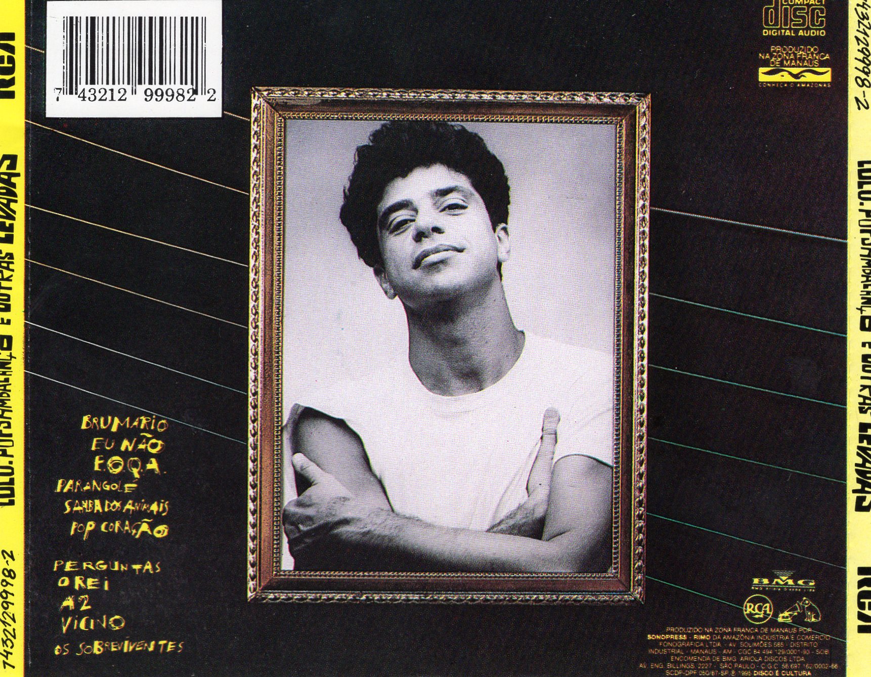 Lulu Santos - Popsambalanço e Outras Levadas encarte
