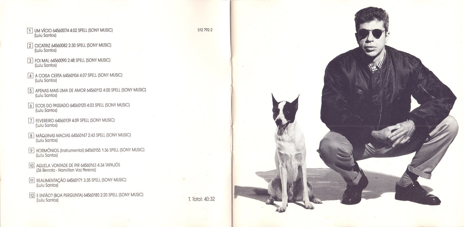 Lulu Santos - Mondo Cane encarte