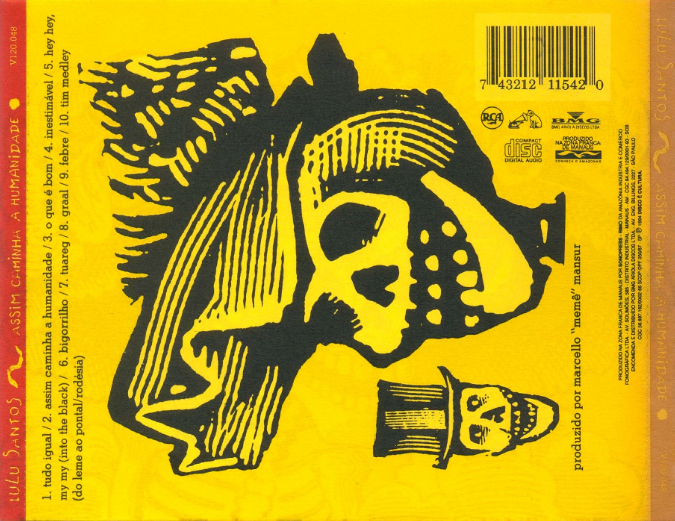 Lulu Santos - Assim Caminha A Humanidade encarte