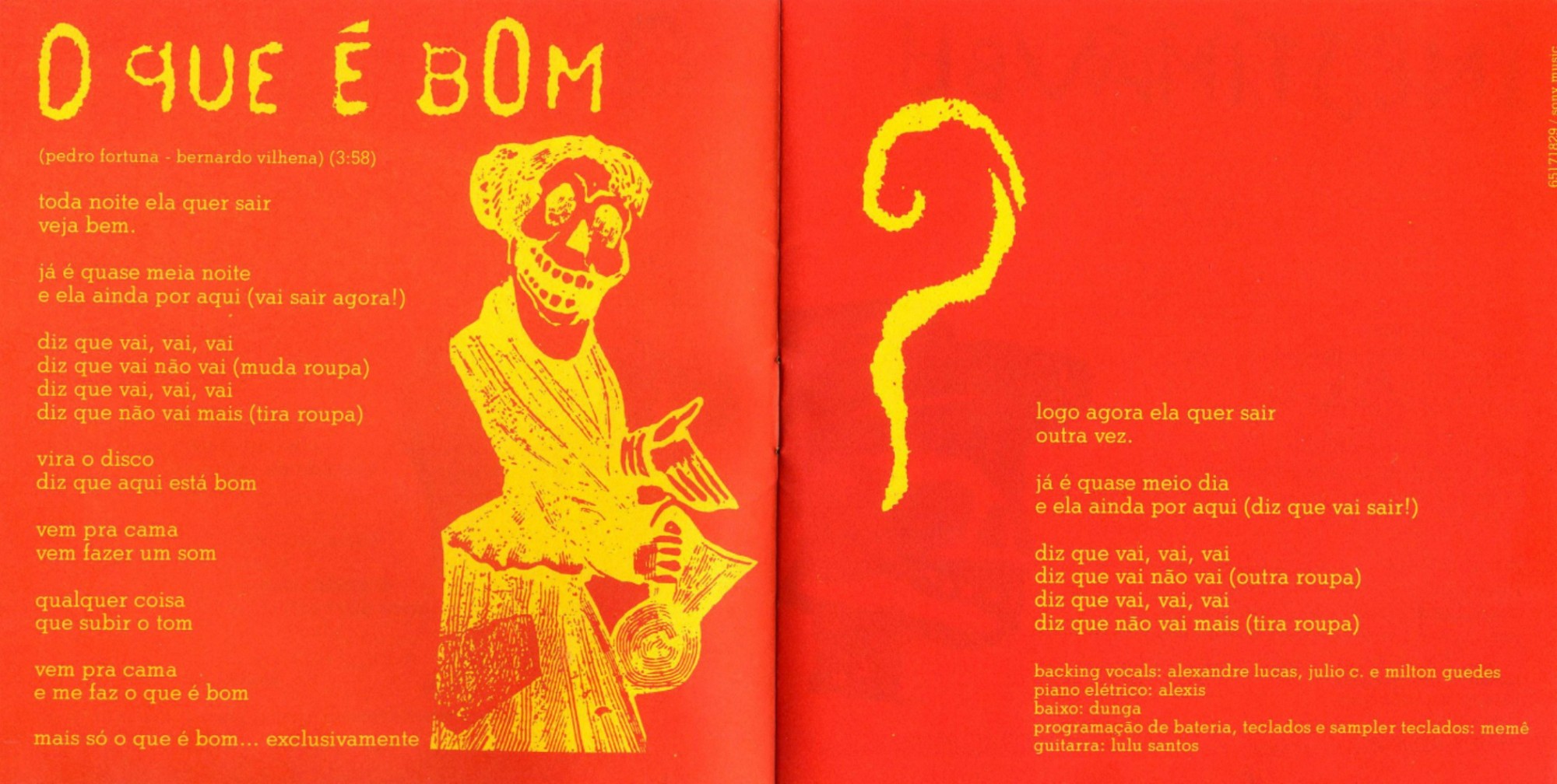 Lulu Santos - Assim Caminha A Humanidade encarte