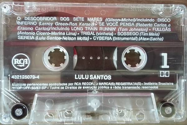Lulu Santos - Eu E Memê, Memê E Eu encarte