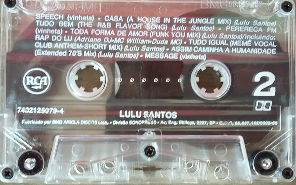 Lulu Santos - Eu E Memê, Memê E Eu encarte