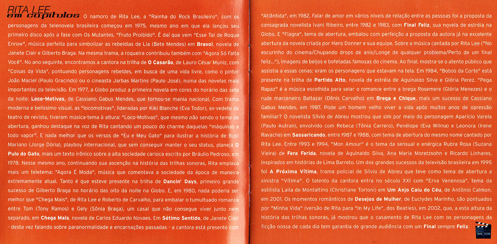 Rita Lee - Novelas encarte
