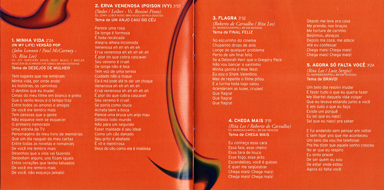 Rita Lee - Novelas encarte