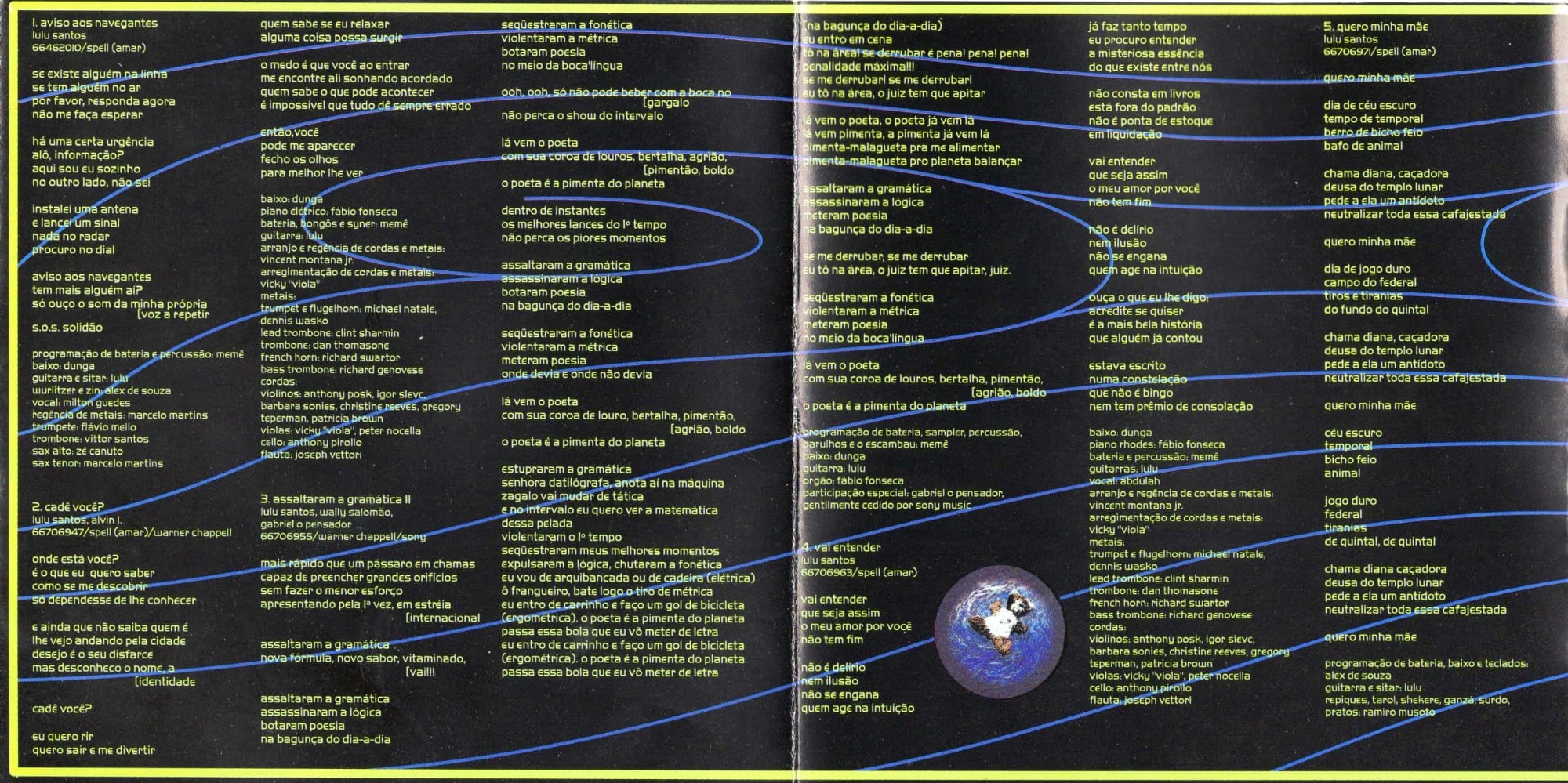 Lulu Santos - Anti Ciclone Tropical encarte