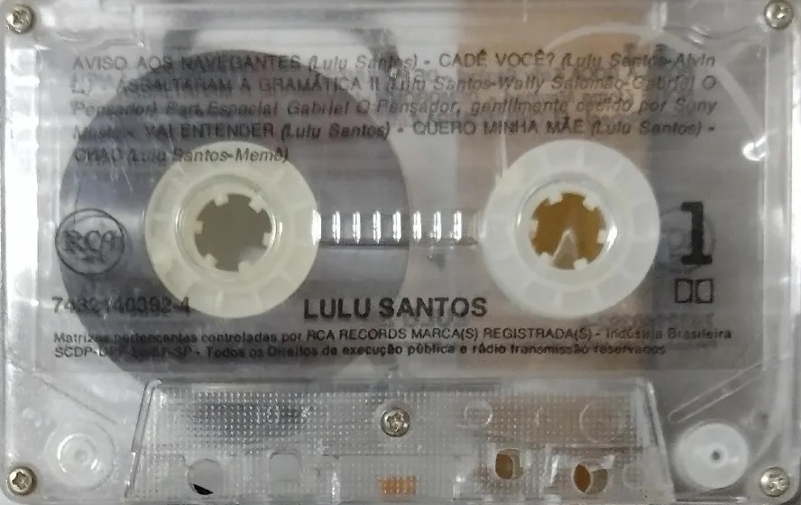 Lulu Santos - Anti Ciclone Tropical encarte