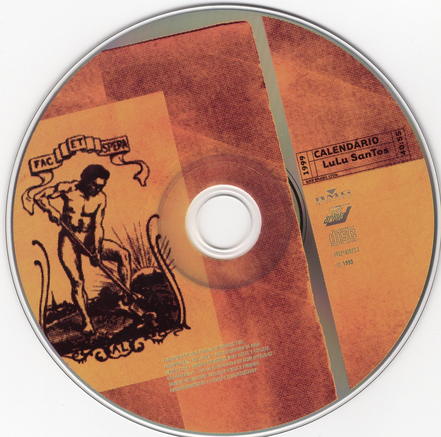Lulu Santos - Calendário encarte