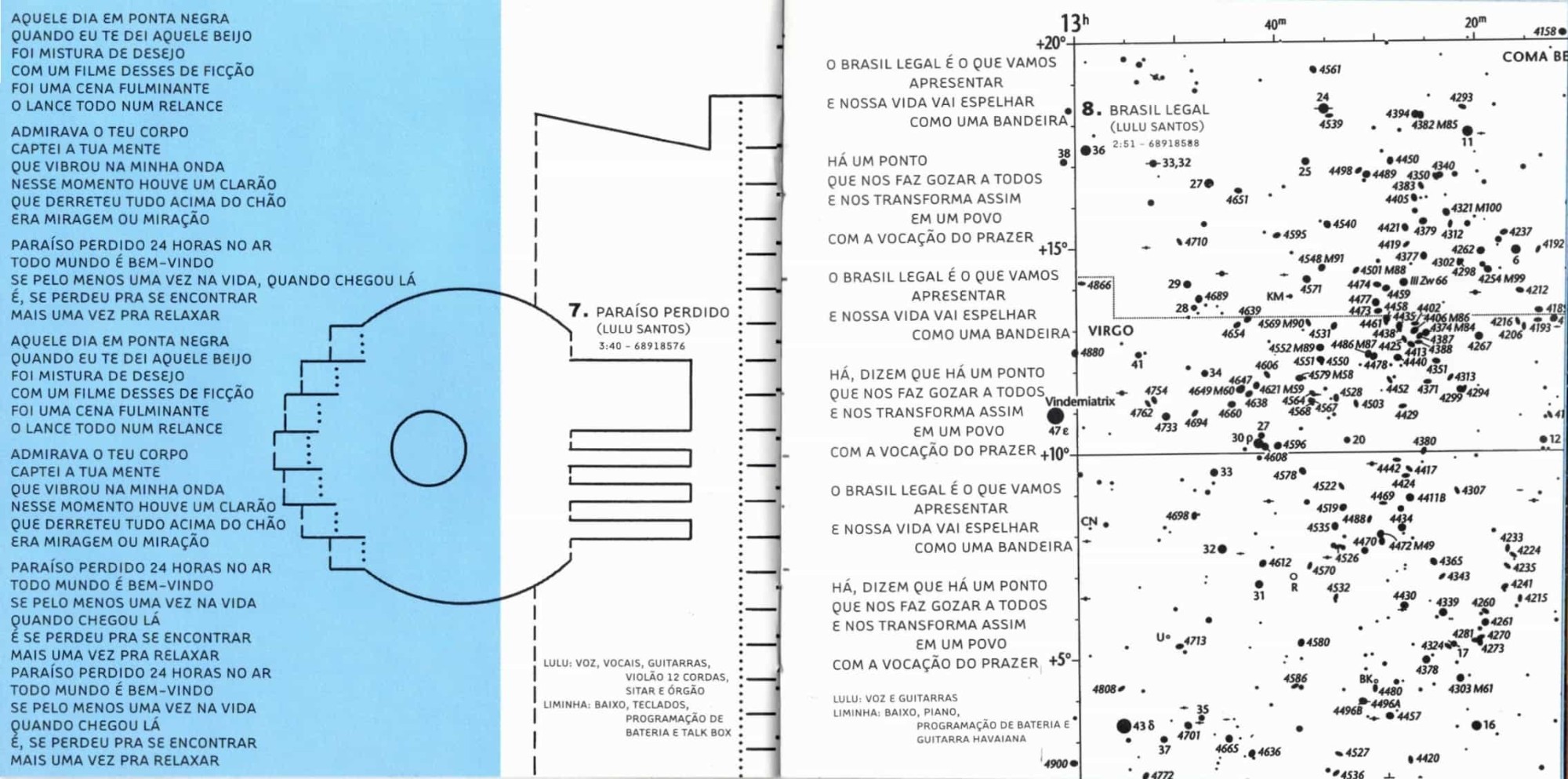 Lulu Santos - Calendário encarte