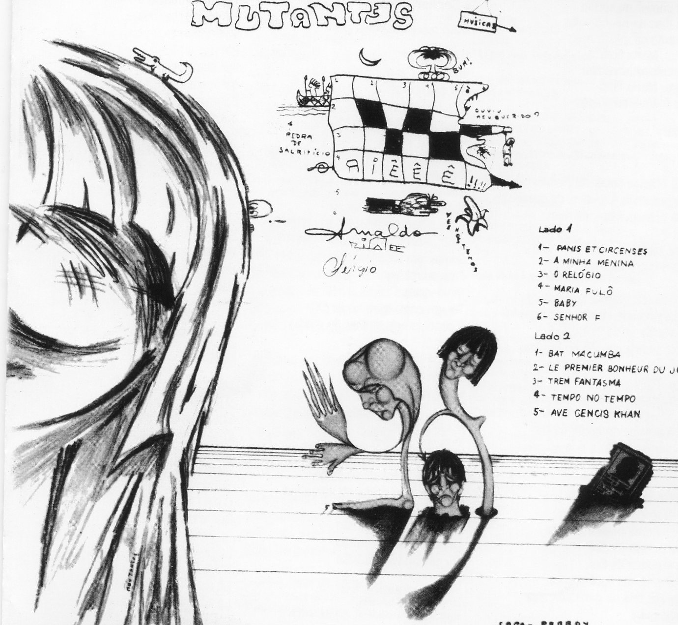 Os Mutantes - Os Mutantes encarte