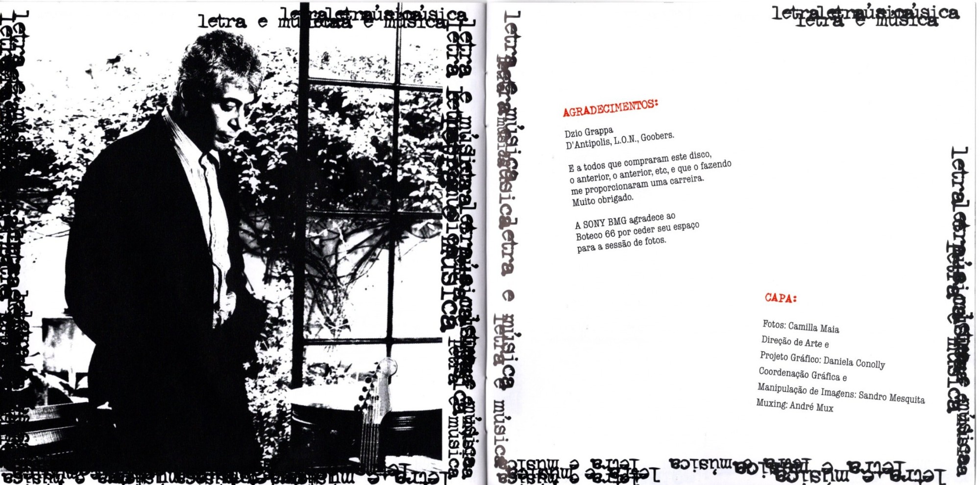 Lulu Santos - Letra & Música encarte