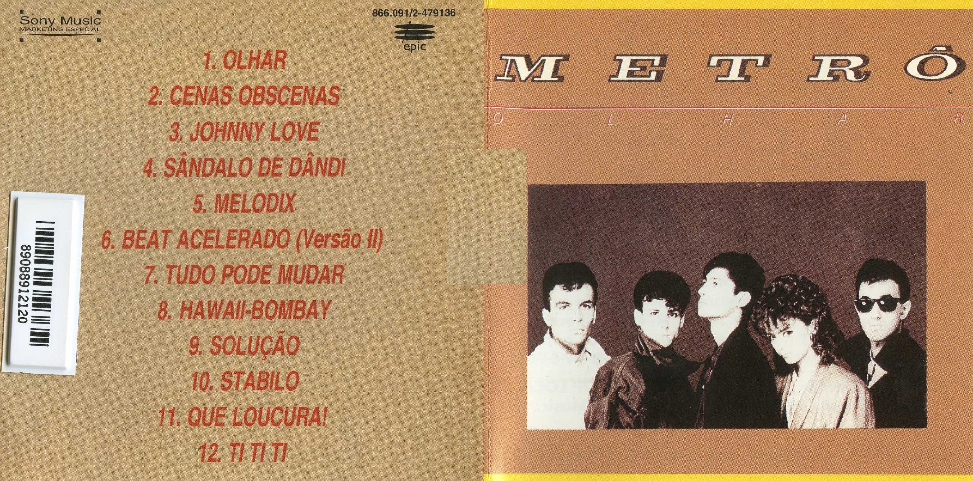 Metrô - Olhar encarte