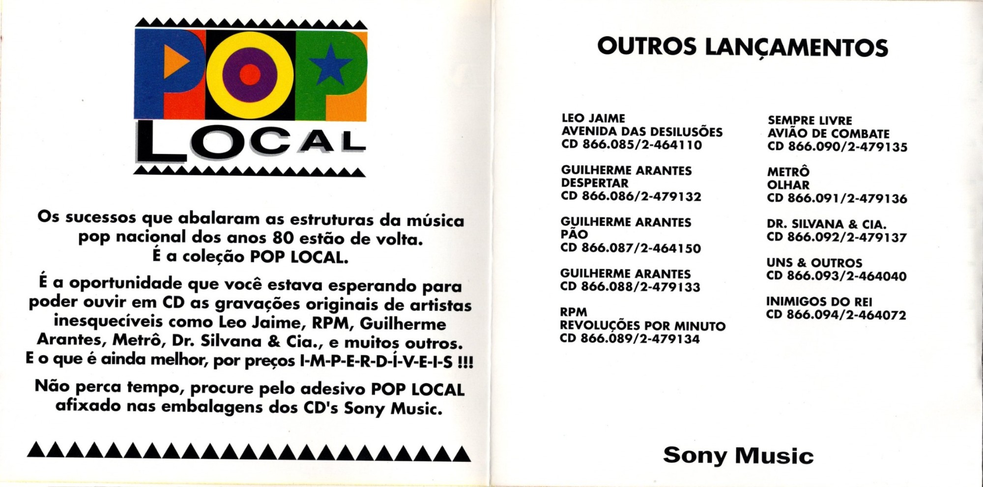Metrô - Olhar encarte