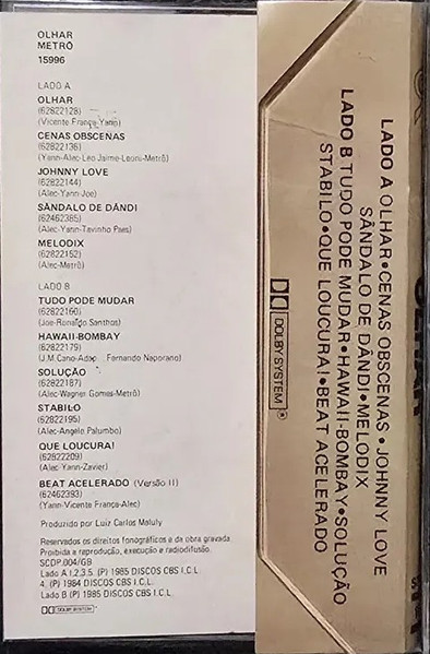 Metrô - Olhar encarte
