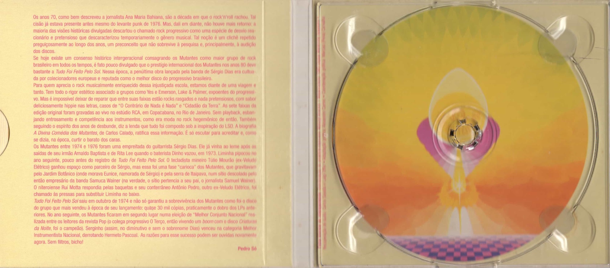 Os Mutantes - Tudo Foi Feito Pelo Sol encarte