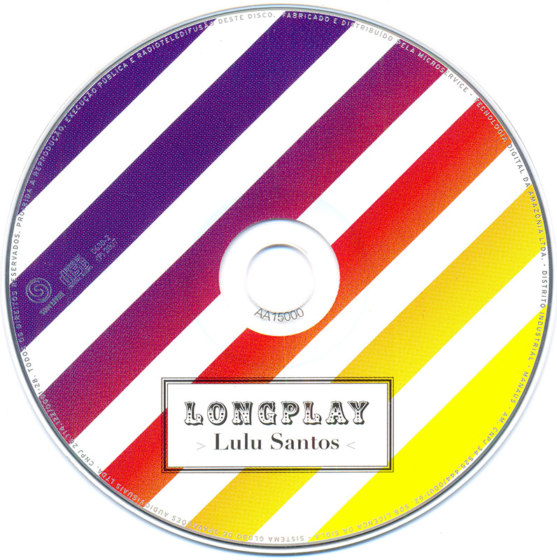 Lulu Santos - Longplay encarte