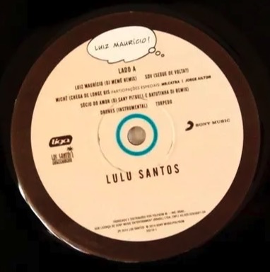 Lulu Santos - Luiz Maurício! encarte