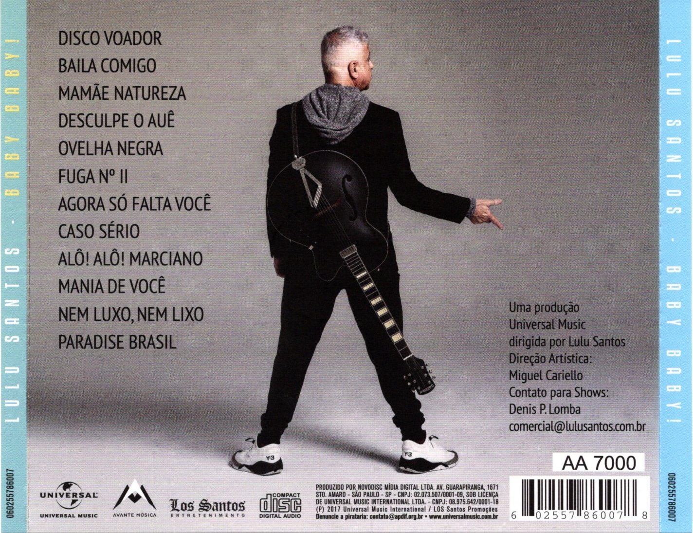 Lulu Santos - Baby Baby! encarte
