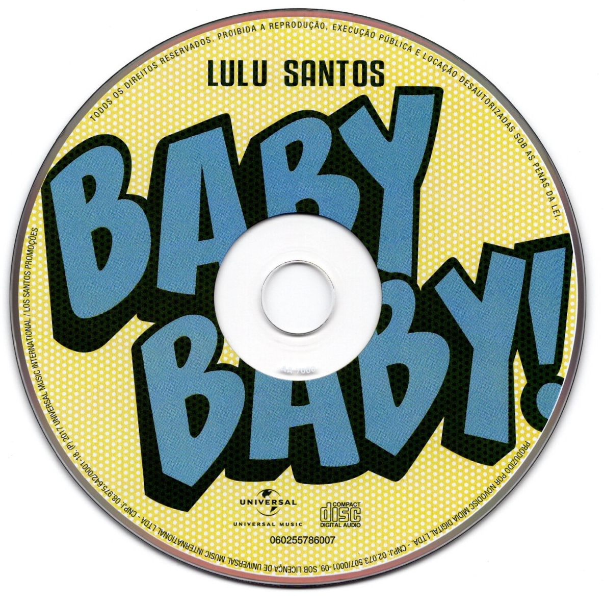 Lulu Santos - Baby Baby! encarte