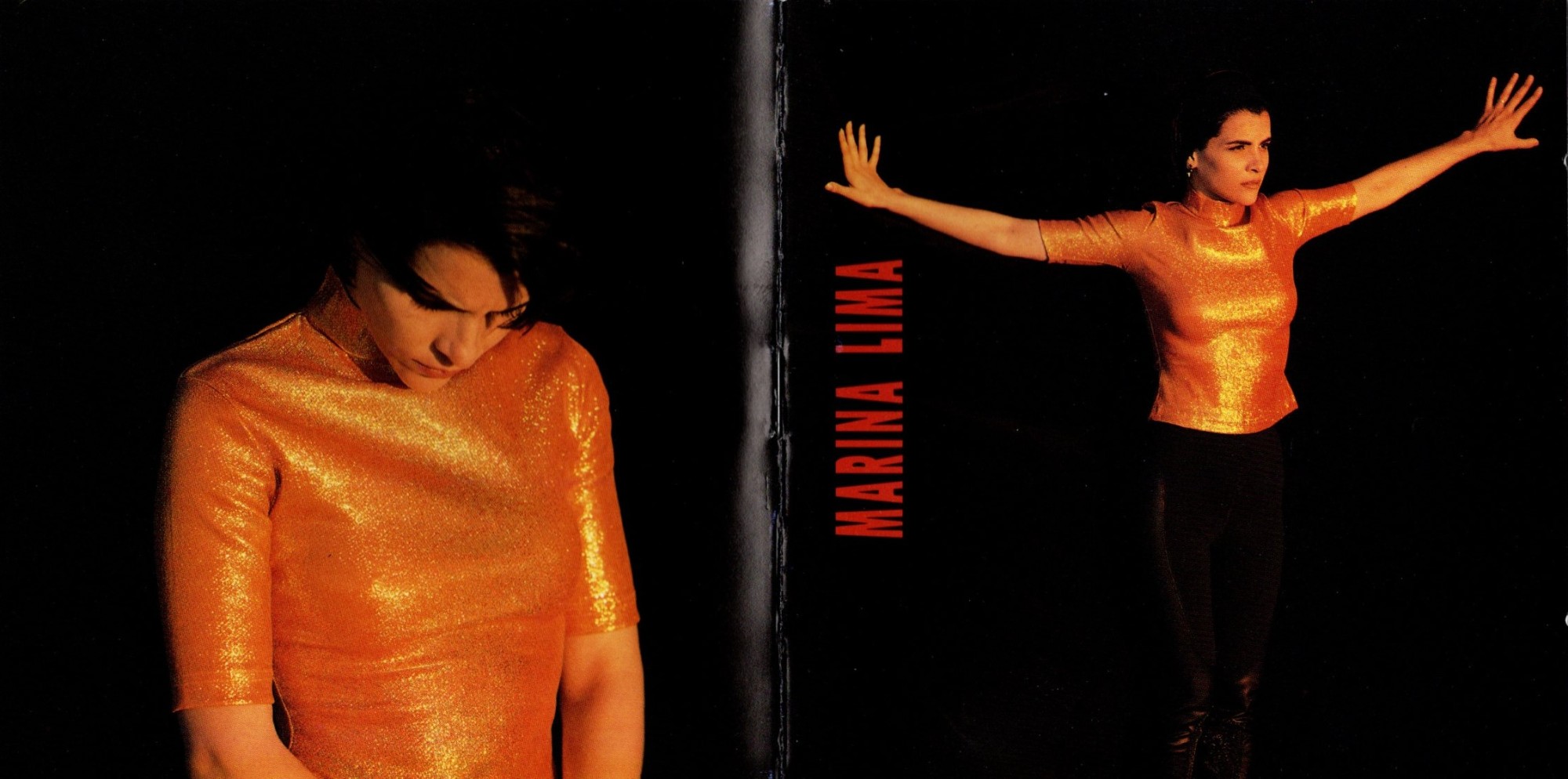 Marina Lima - Marina Lima (1991) encarte