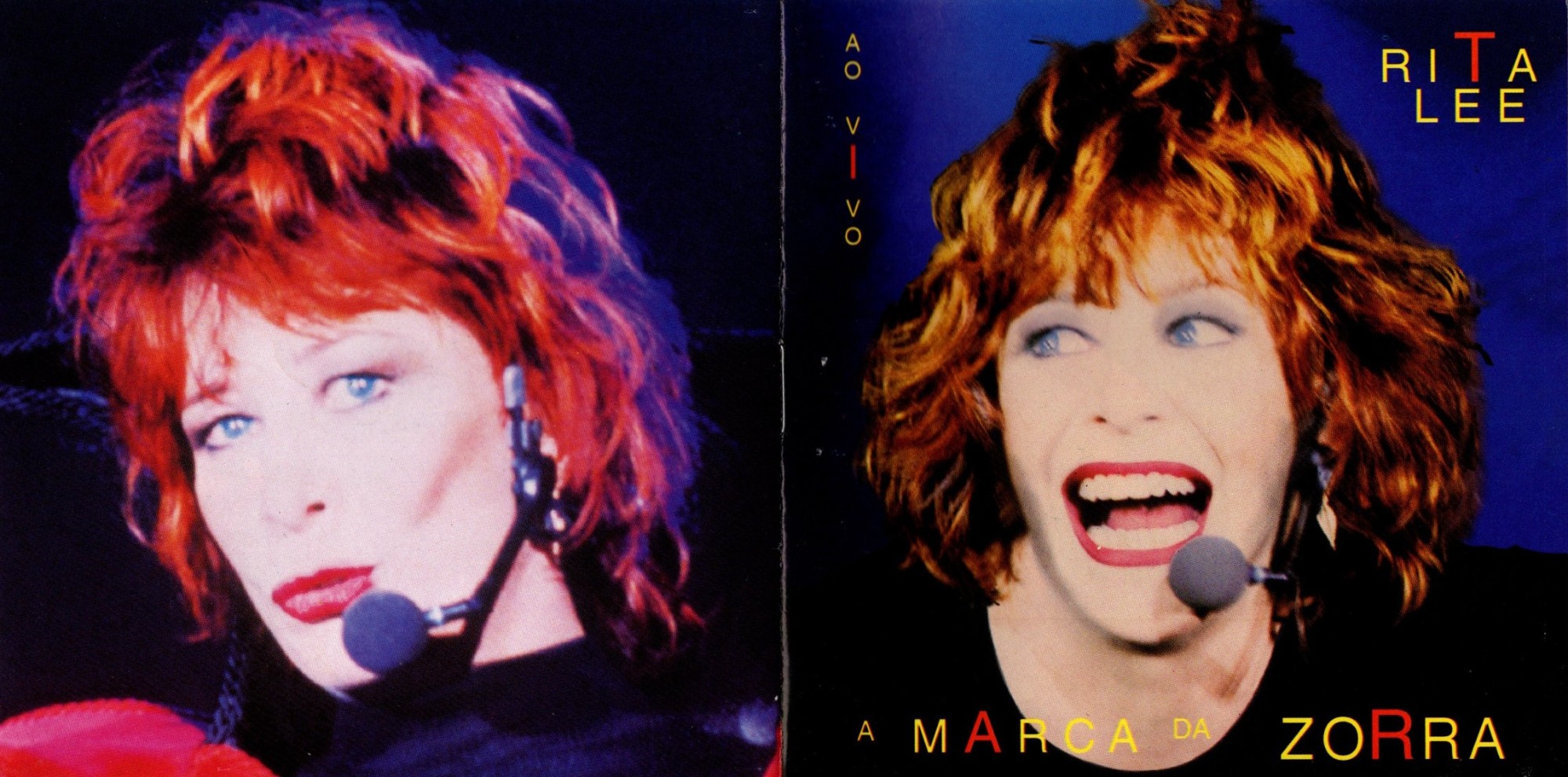Rita Lee - A Marca Da Zorra (Ao Vivo) encarte