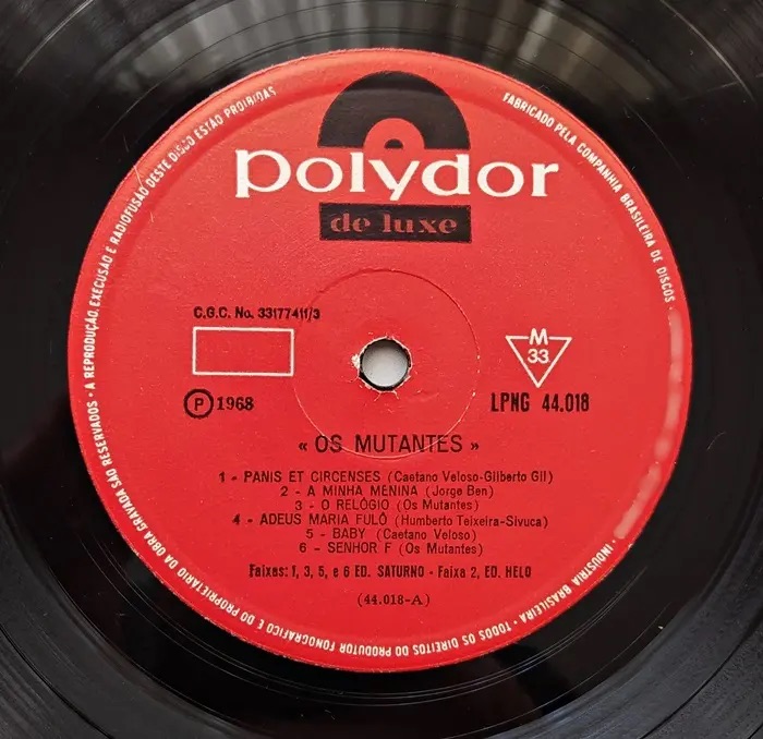 Os Mutantes - Os Mutantes encarte