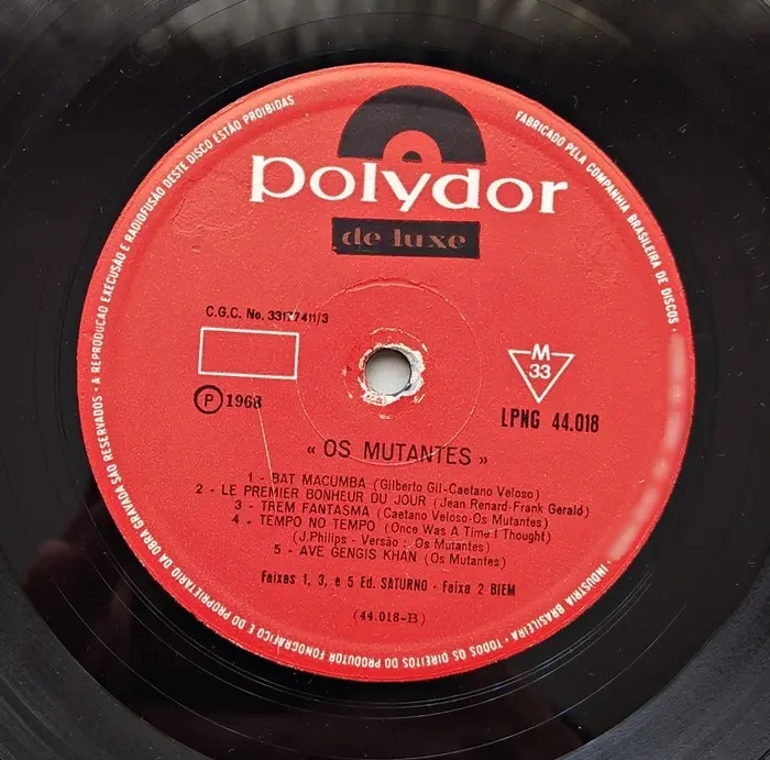 Os Mutantes - Os Mutantes encarte