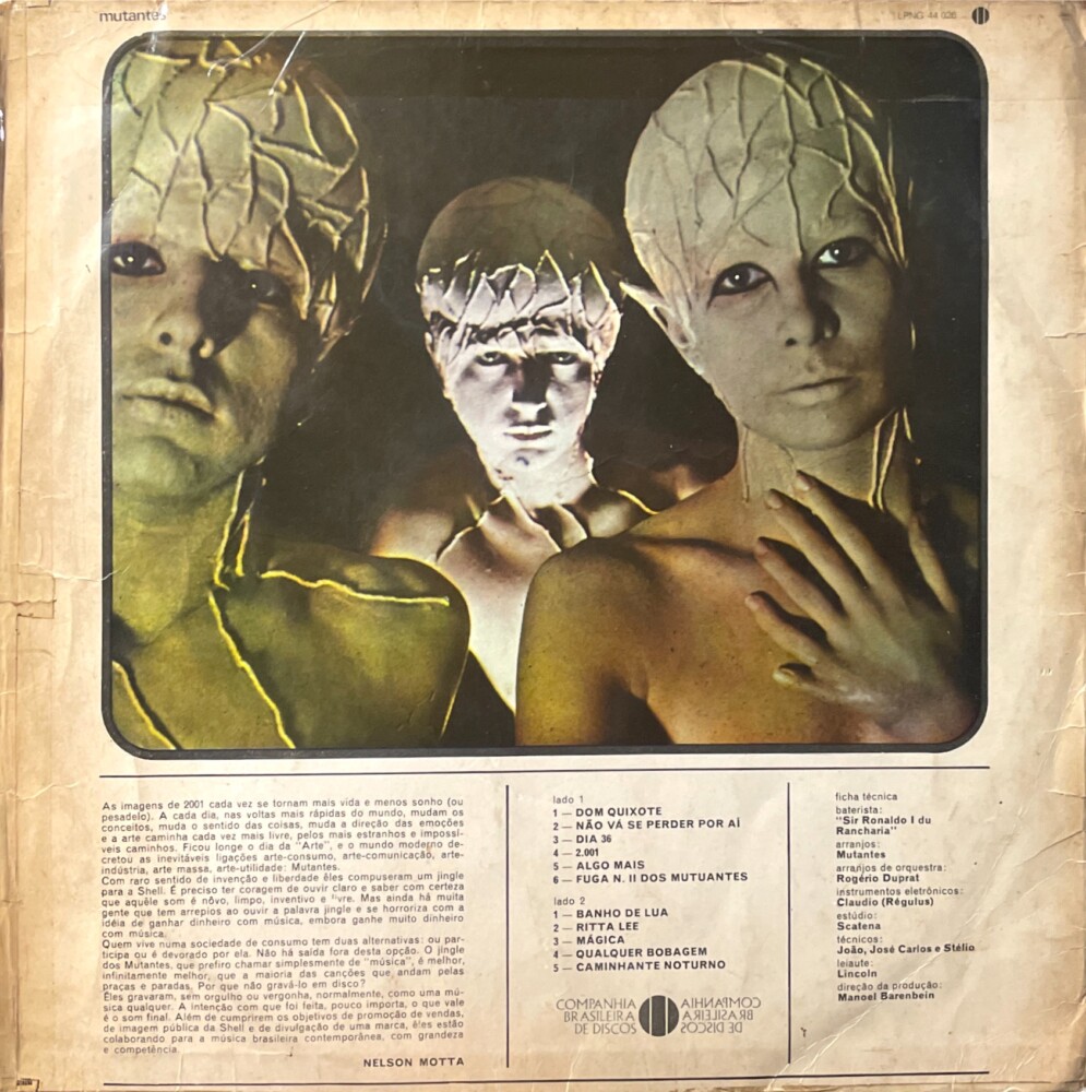 Os Mutantes - Mutantes encarte