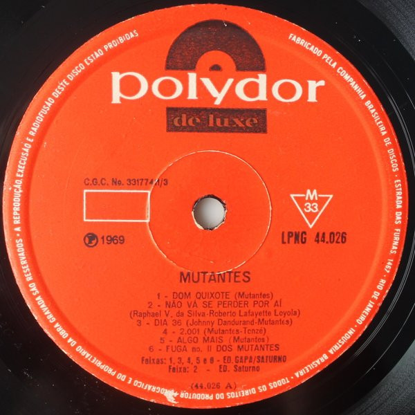 Os Mutantes - Mutantes encarte