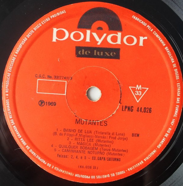 Os Mutantes - Mutantes encarte