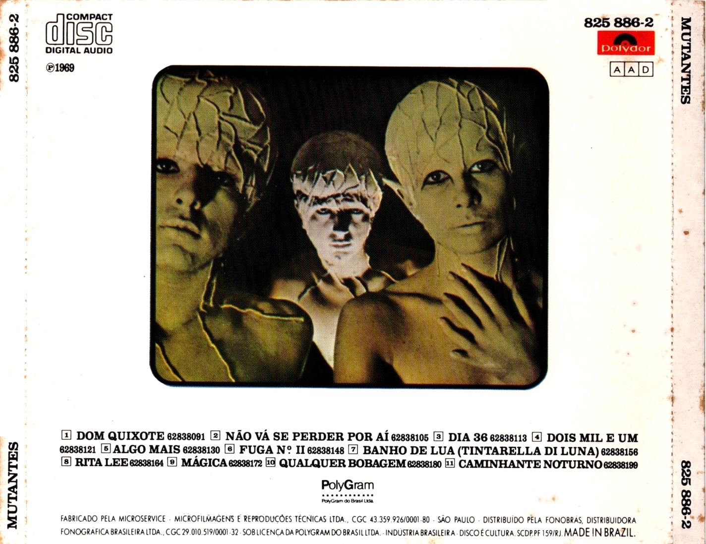 Os Mutantes - Mutantes encarte