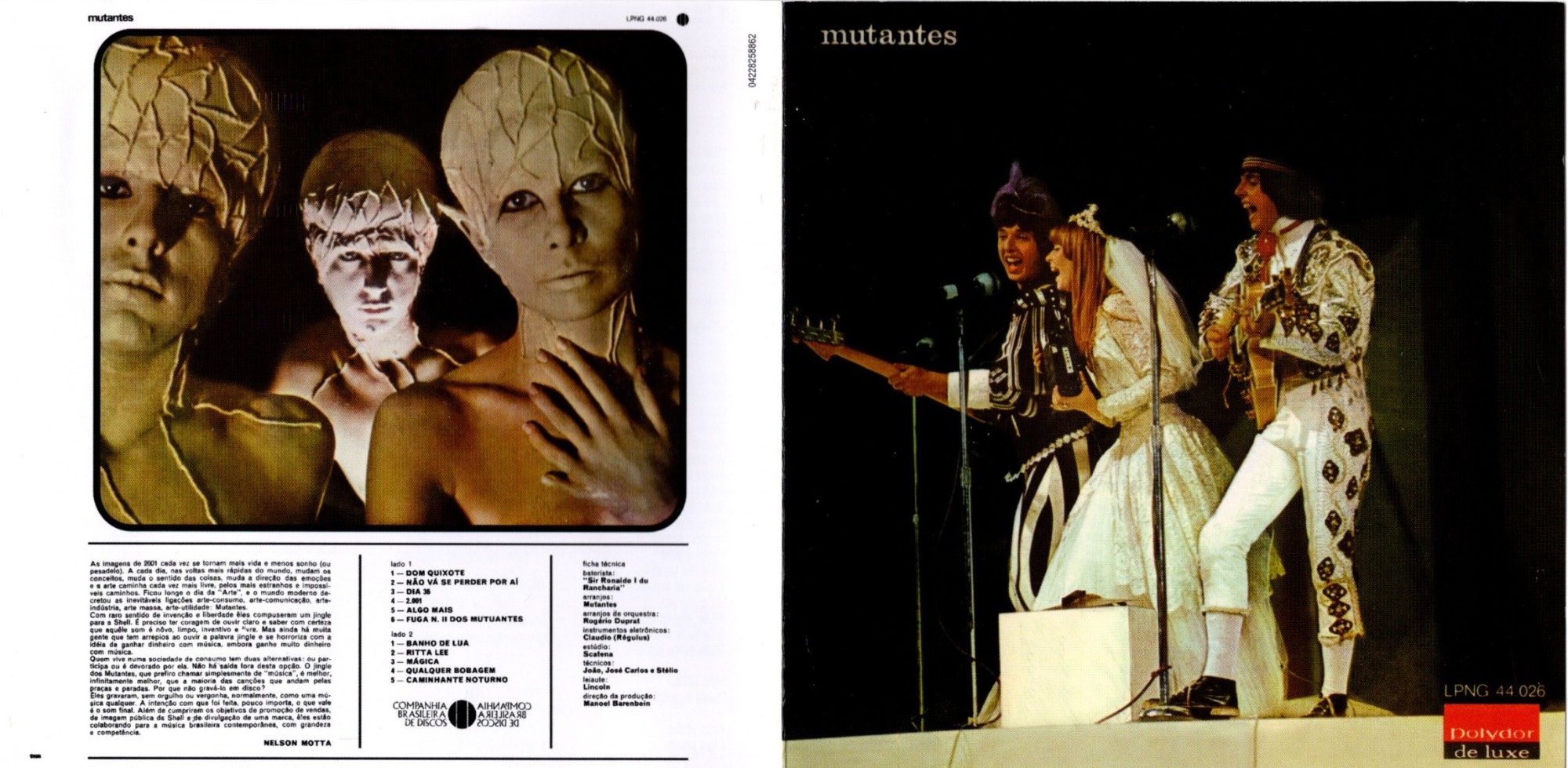 Os Mutantes - Mutantes encarte