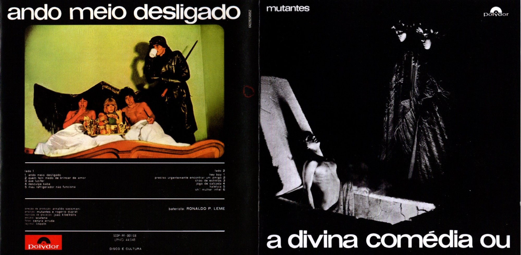 Os Mutantes - A Divina Comédia Ou Ando Meio Desligado encarte