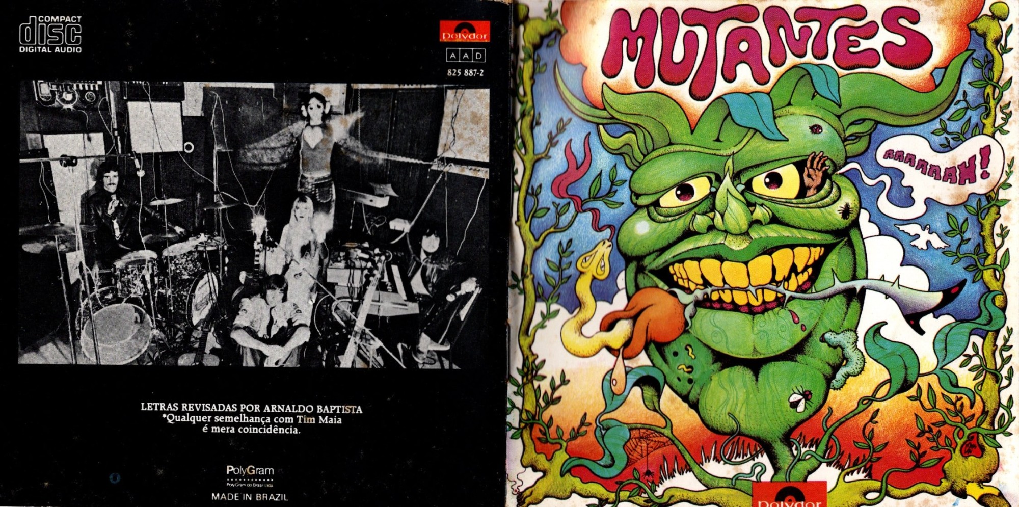 Os Mutantes - Jardim Elétrico encarte
