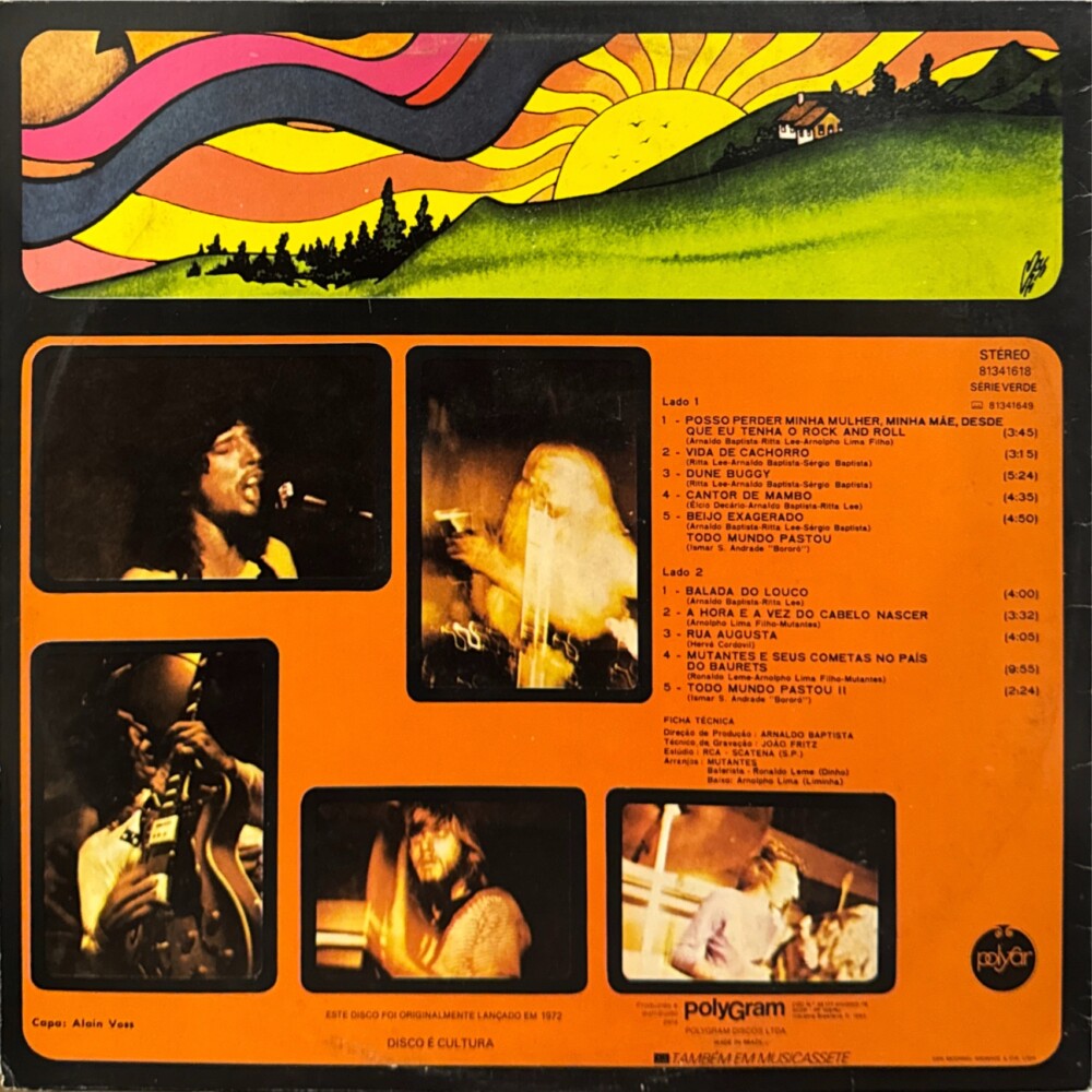 Os Mutantes - Mutantes E Seus Cometas No País Do Baurets encarte