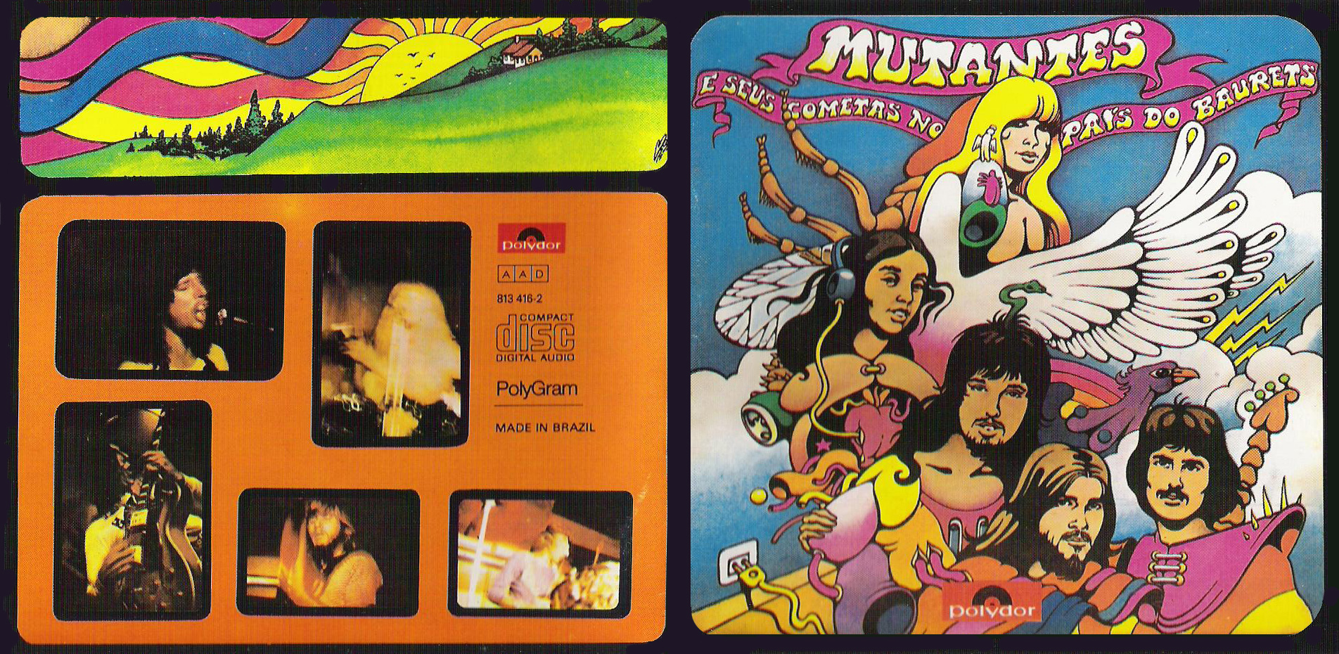 Os Mutantes - Mutantes E Seus Cometas No País Do Baurets encarte