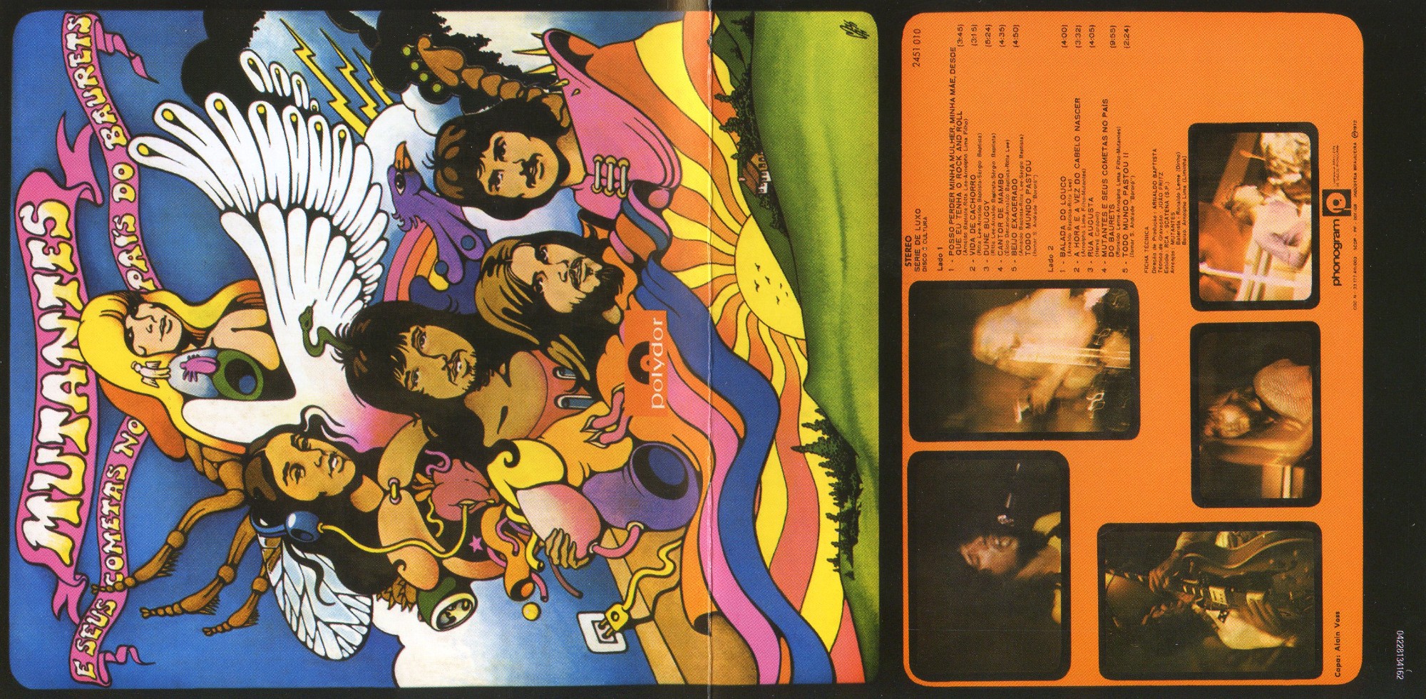 Os Mutantes - Mutantes E Seus Cometas No País Do Baurets encarte