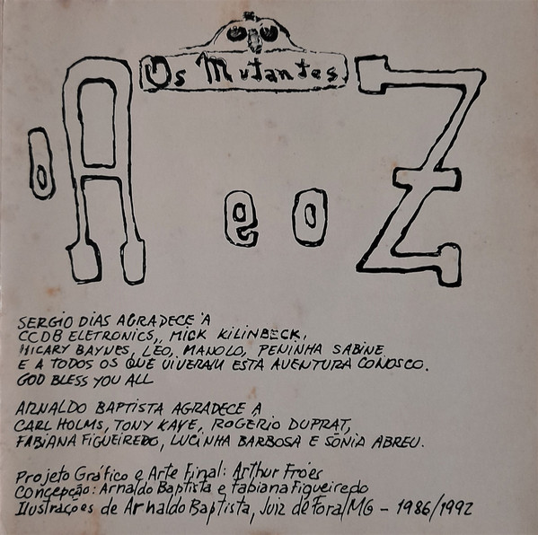 Os Mutantes - O "A" E O "Z" encarte