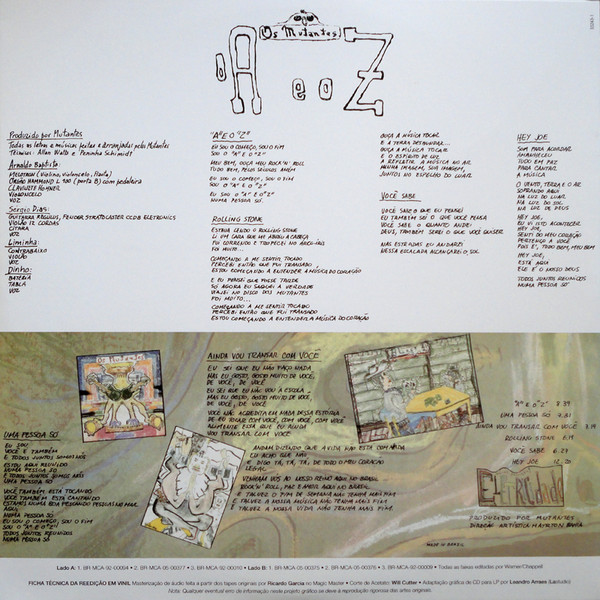 Os Mutantes - O "A" E O "Z" encarte