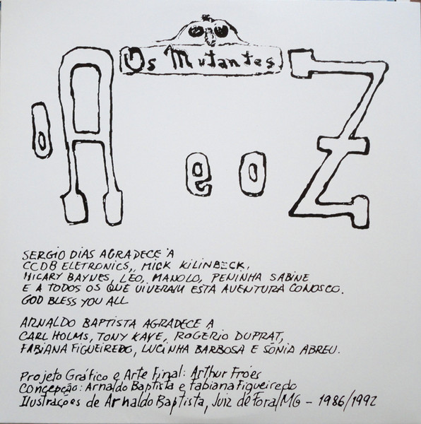 Os Mutantes - O "A" E O "Z" encarte