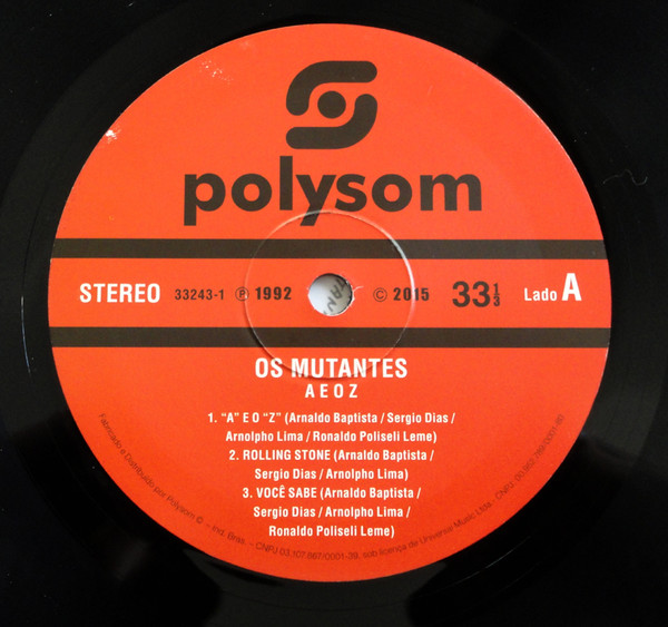 Os Mutantes - O "A" E O "Z" encarte