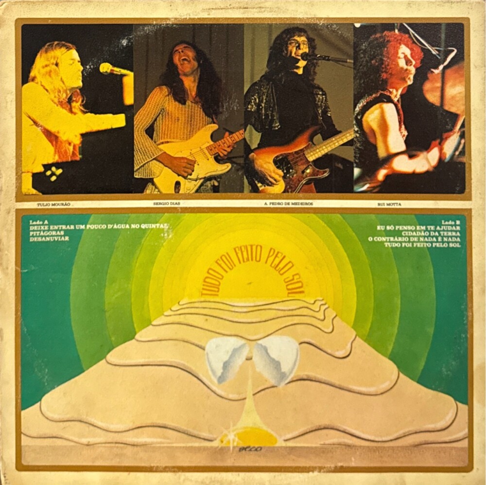 Os Mutantes - Tudo Foi Feito Pelo Sol encarte