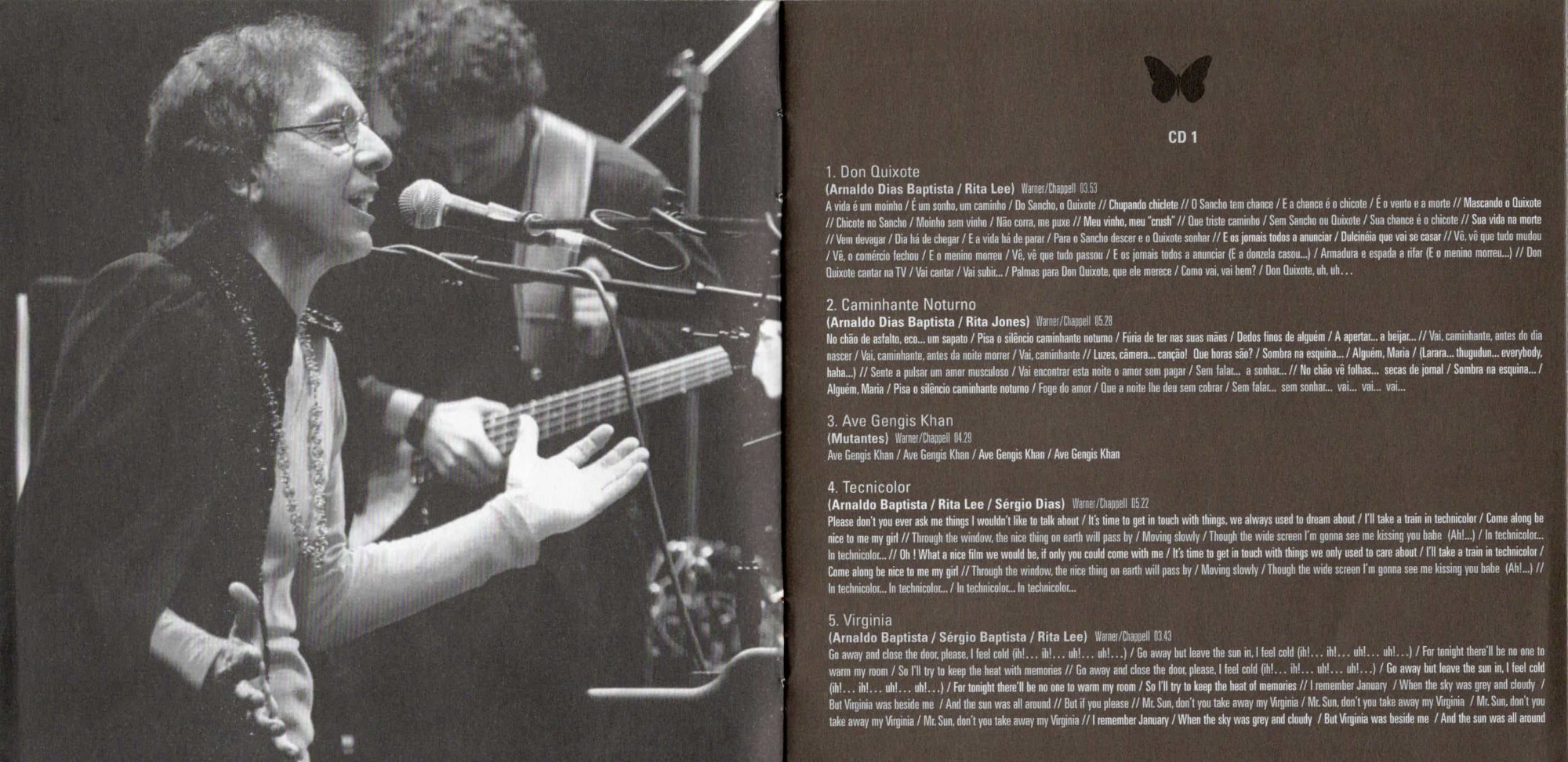 Os Mutantes - Mutantes Ao Vivo - Barbican Theatre, Londres, 2006 encarte