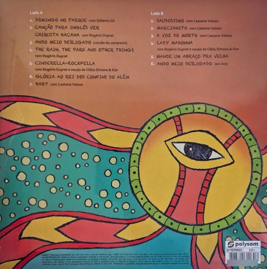 Os Mutantes - Mande Um Abraço Pra Velha encarte