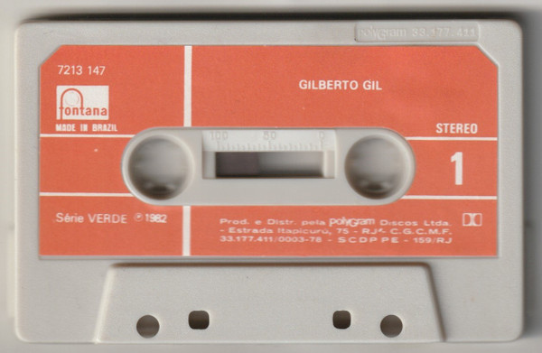 Gilberto Gil - Gilberto Gil (1968) encarte